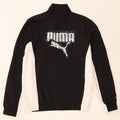 Jaqueta Puma Boys Graphic Tracksuit Top 15-16 Anos Preto Colorblock
