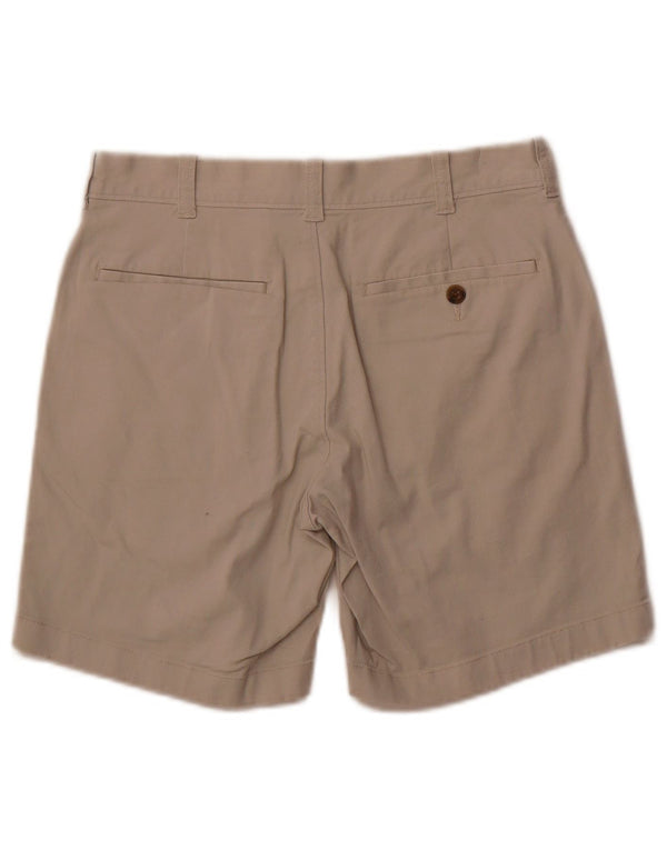 J. Crew Mens Mercantile Chino Shorts W29 Algodão Bege Médio