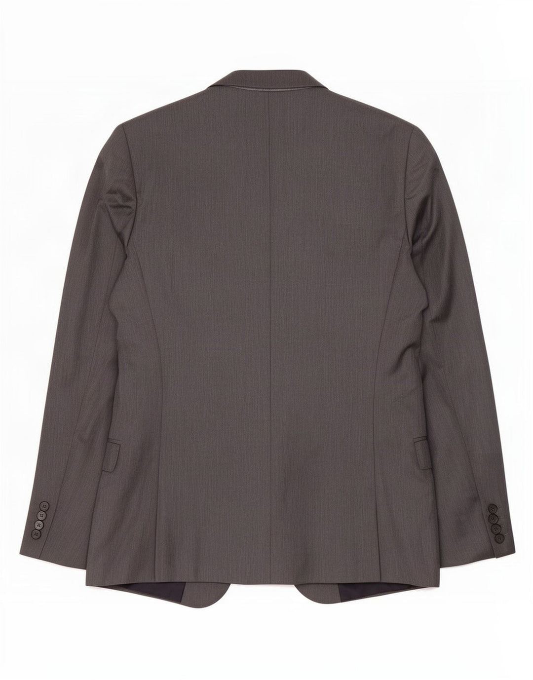 Jaqueta blazer masculina Zara com 2 botões EU 48 poliéster cinza médio