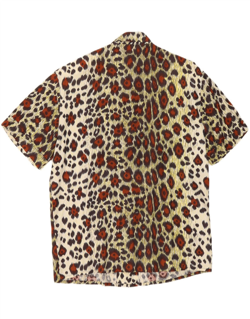 BETTY BARCLAY Womens Oversized Shirt Blouse UK 10 Small Multicoloured Vintage Betty Barclay and Second-Hand Betty Barclay from Messina Hembry 