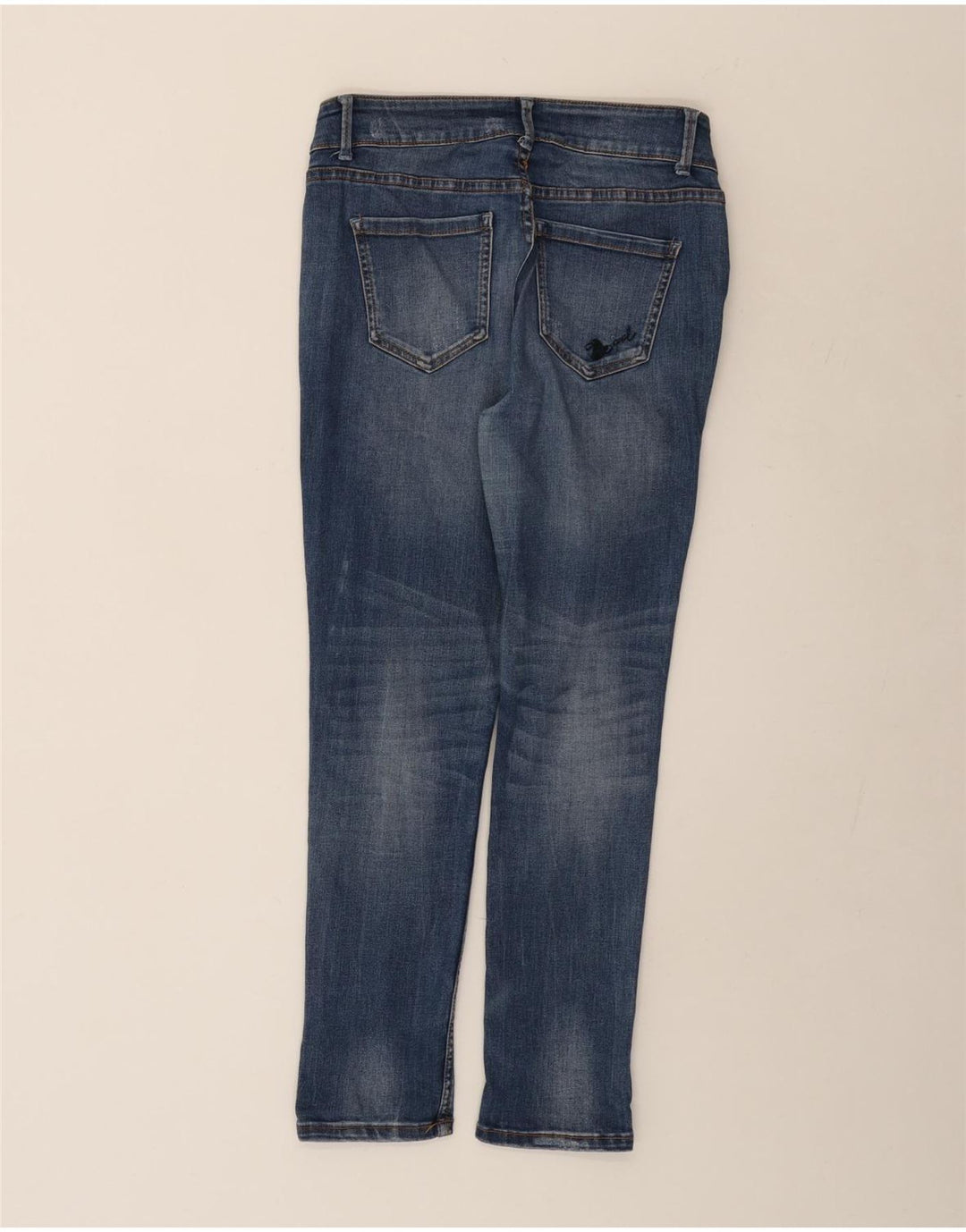 Desigual Jeans Skinny Feminino W28 L27 Azul