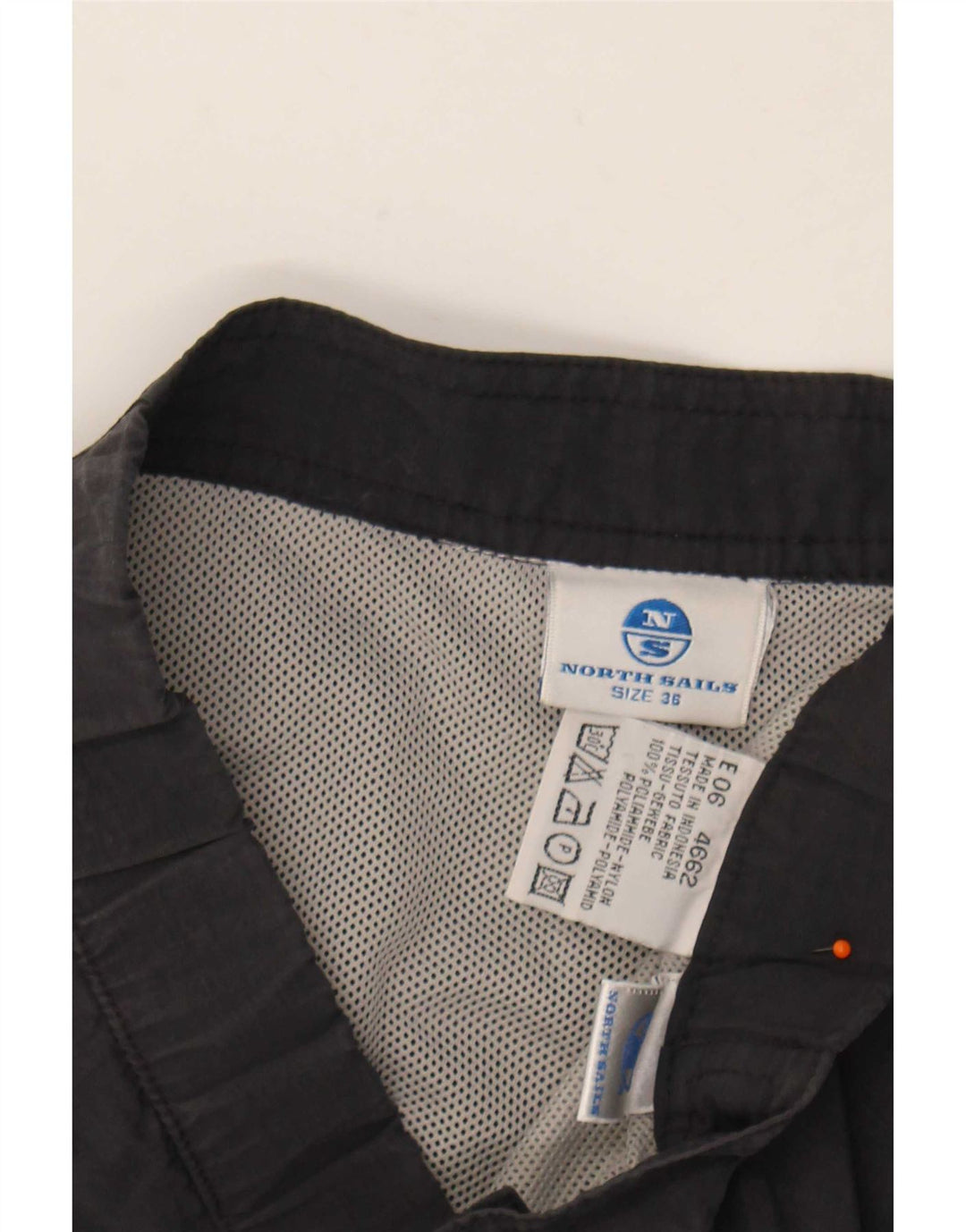 Shorts de natação masculino North Sails Graphic grande azul marinho nylon