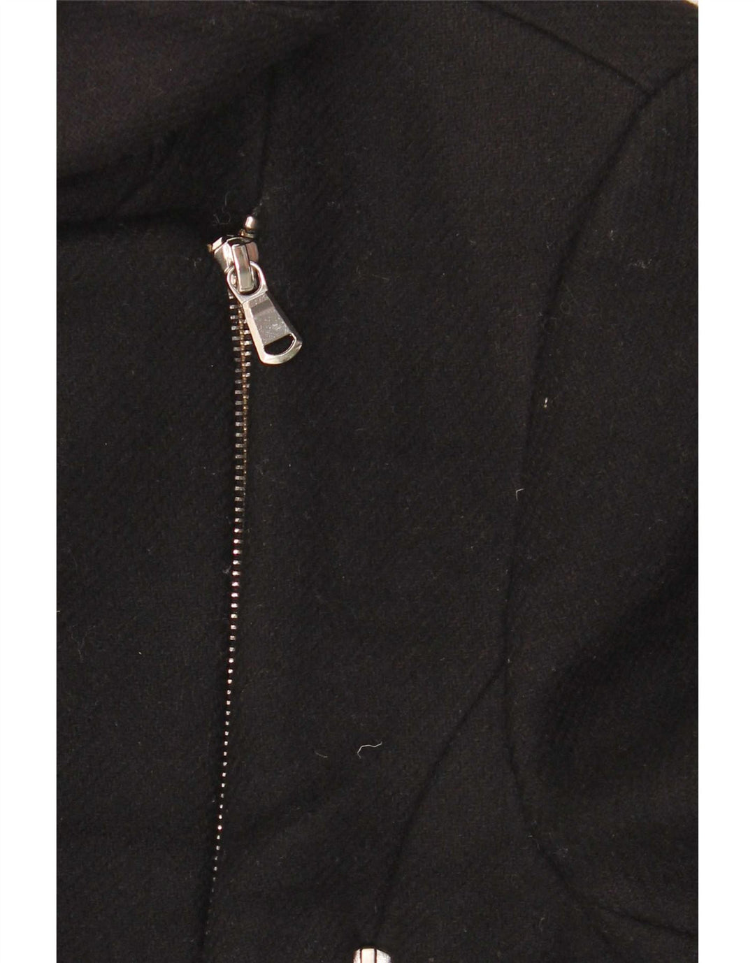 Sobretudo feminino Zara UK 14 grande preto