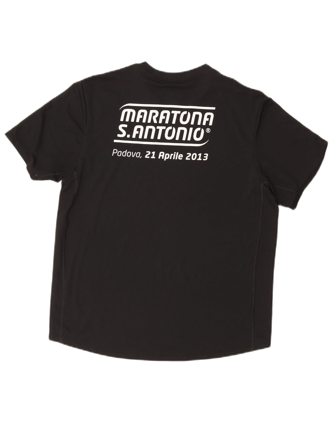 NIKE Mens Dri Fit Graphic T-Shirt Top Medium Black