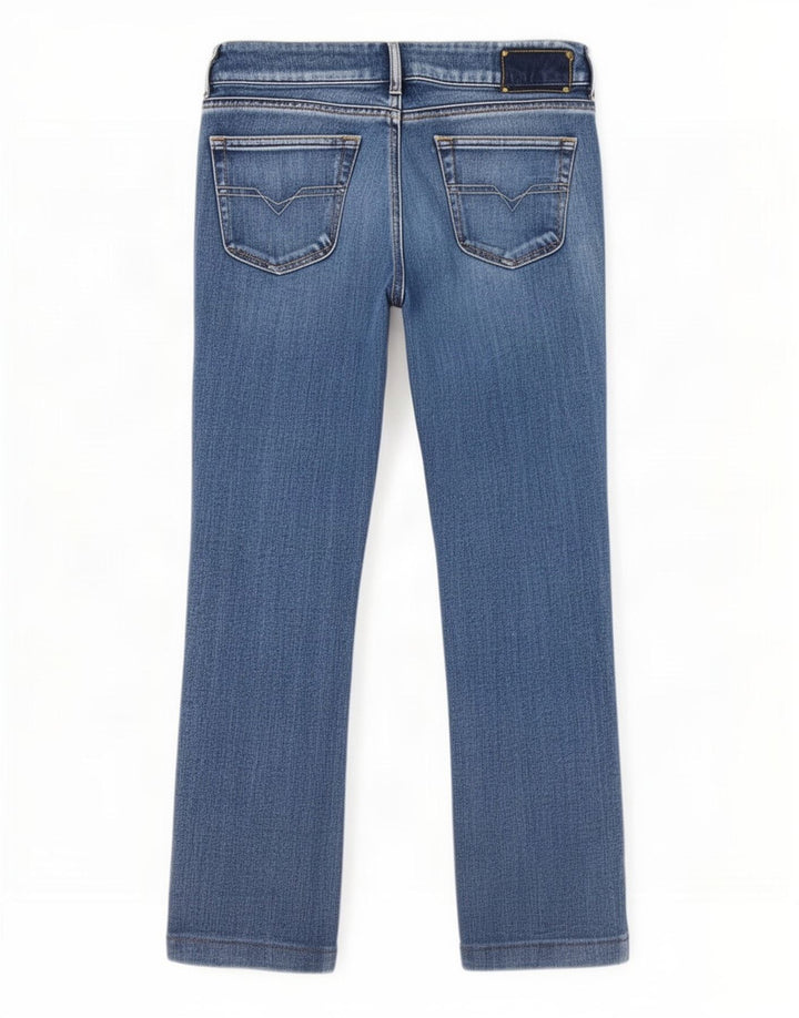 Diesel feminino bootcut jeans W30 L27 algodão azul