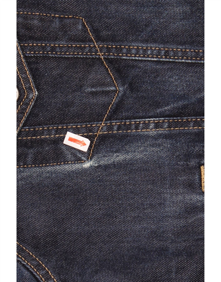 Jaqueta jeans masculina RIFLE UK 44 2XL algodão azul