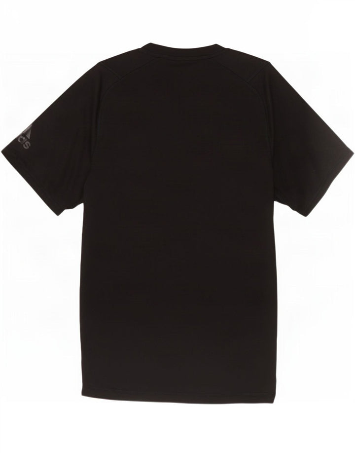 Camiseta Adidas Masculina Climalite Graphic Top Pequeno Poliéster Preto