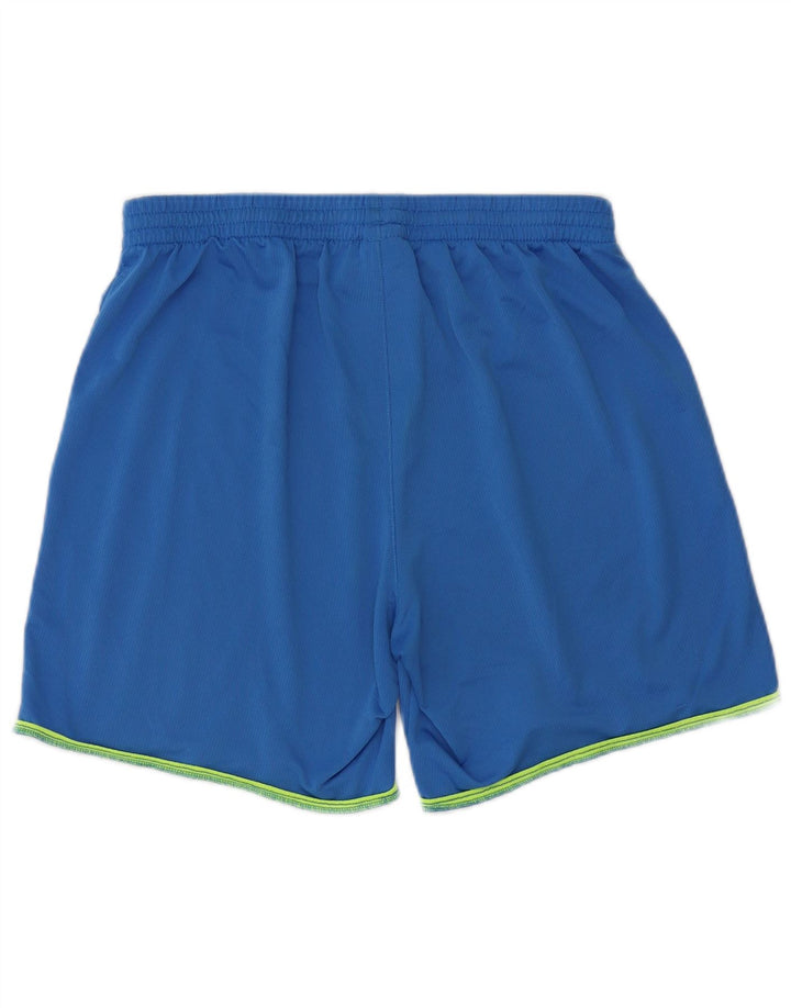Shorts esportivos gráficos masculinos Adidas grande poliéster azul