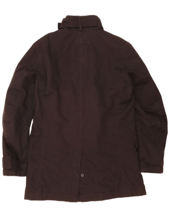 Sobretudo masculino G-Star UK 38 poliéster preto médio