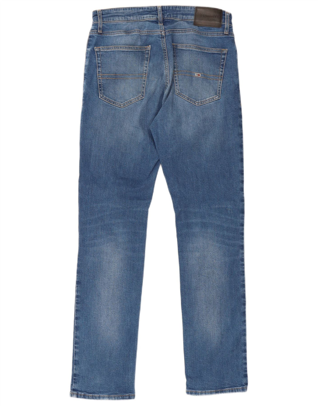 Tommy Hilfiger Masculino Ryan Regular Straight Jeans W32 L32 Azul Algodão