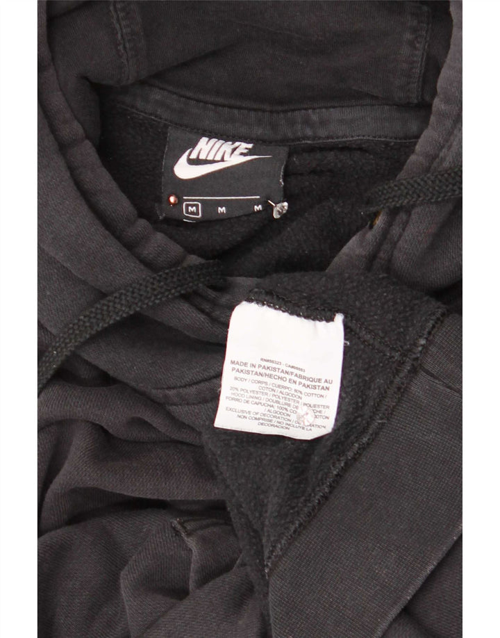 Nike Mens Hoodie Jumper Médio Algodão Preto