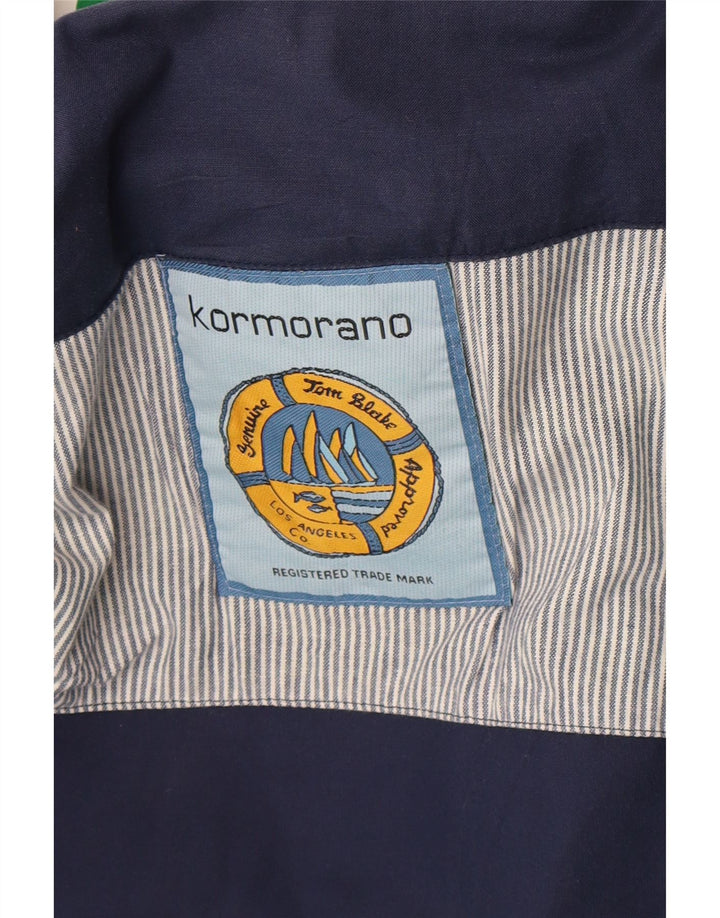 Jaqueta utilitária masculina vintage UK 42 XL verde