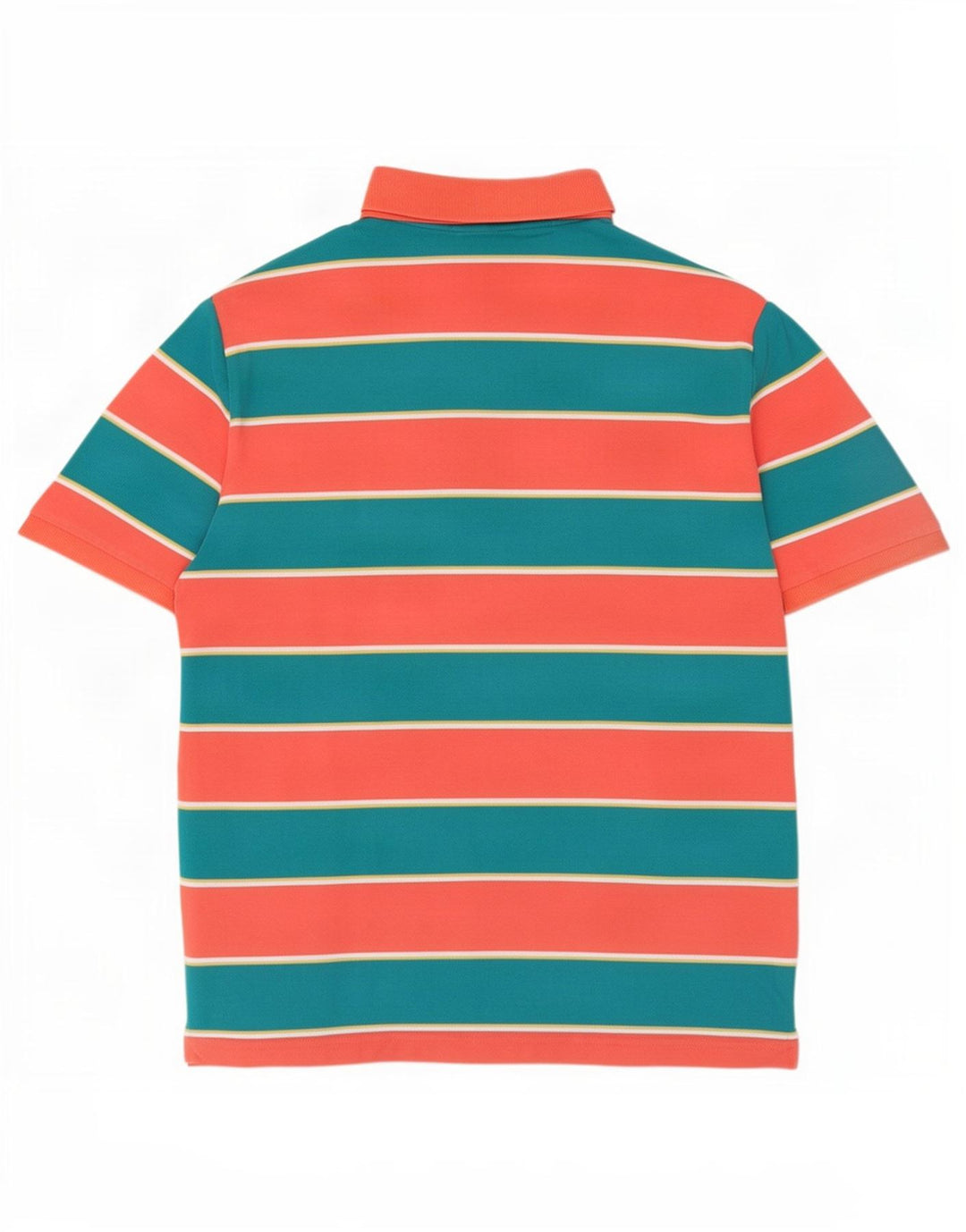 Camisa polo masculina Gant grande algodão listrado multicolorido