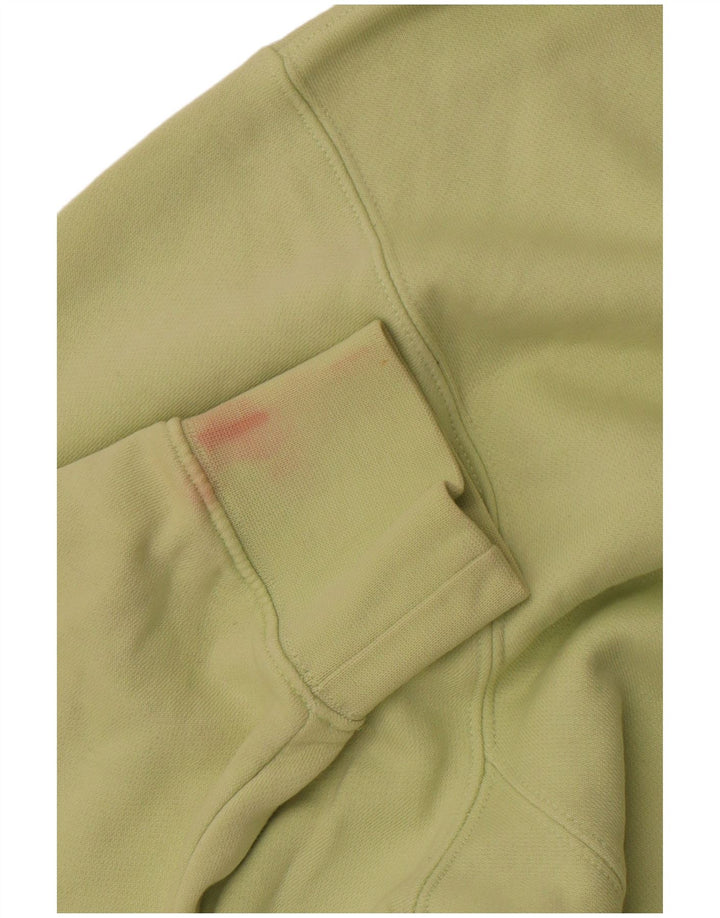 NIKE Mens Hoodie Jumper Médio Algodão Verde