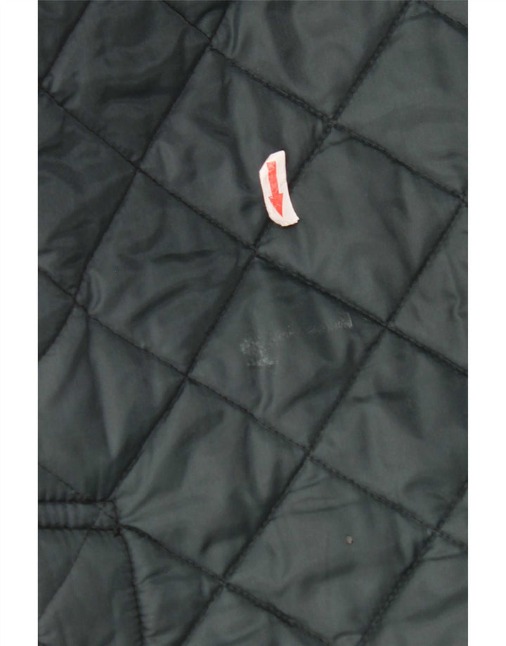 Jaqueta acolchoada masculina Henri Lloyd Reino Unido 36 nylon verde pequeno