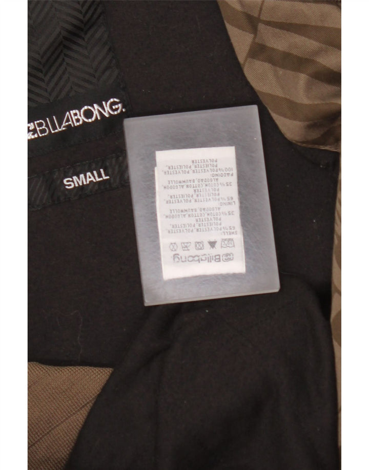 Jaqueta bomber masculina BILLABONG UK 36 poliéster marrom pequeno