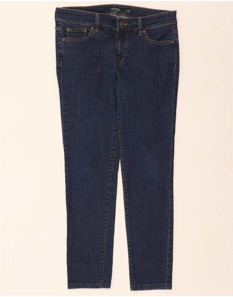 RALPH LAUREN Womens Slim Jeans US 6 Medium W32 L37 Blue Cotton Vintage Ralph Lauren and Second-Hand Ralph Lauren from Messina Hembry 