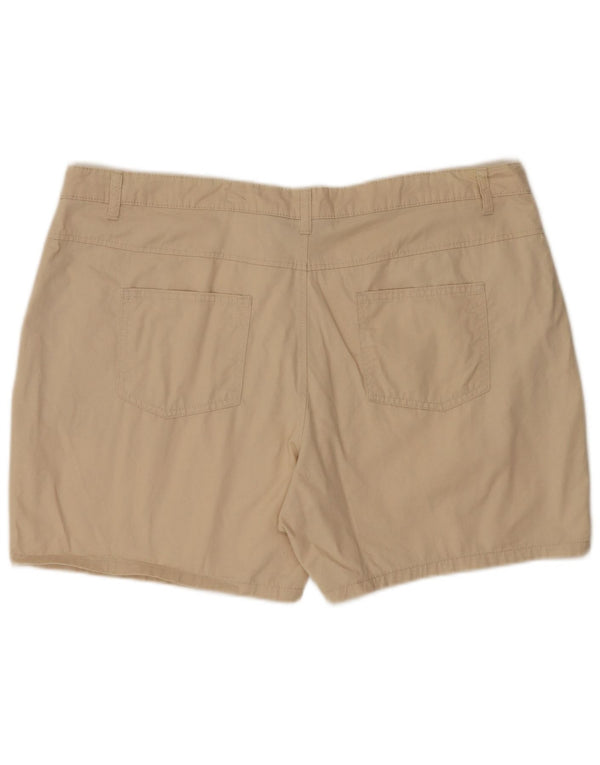 Mountain Warehouse Shorts Chino Feminino Regular UK 18 XL W38 Algodão Bege