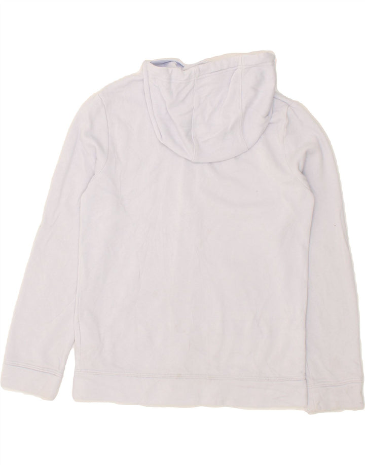 NIKE Boys Zip Hoodie Sweater 10-11 Years Medium Blue Cotton Vintage Nike and Second-Hand Nike from Messina Hembry 