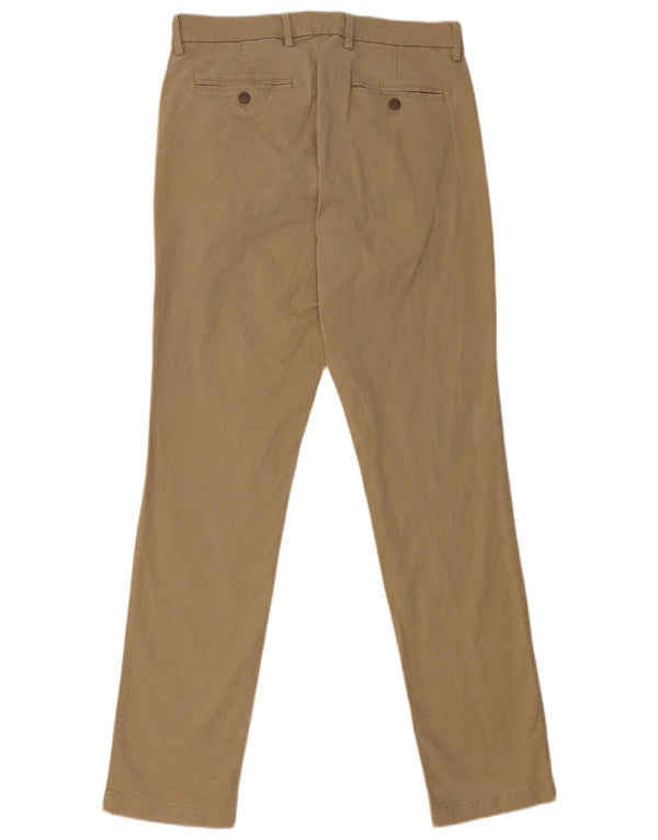Calça Chino Slim Masculina Gap W31 L32 Algodão Bege
