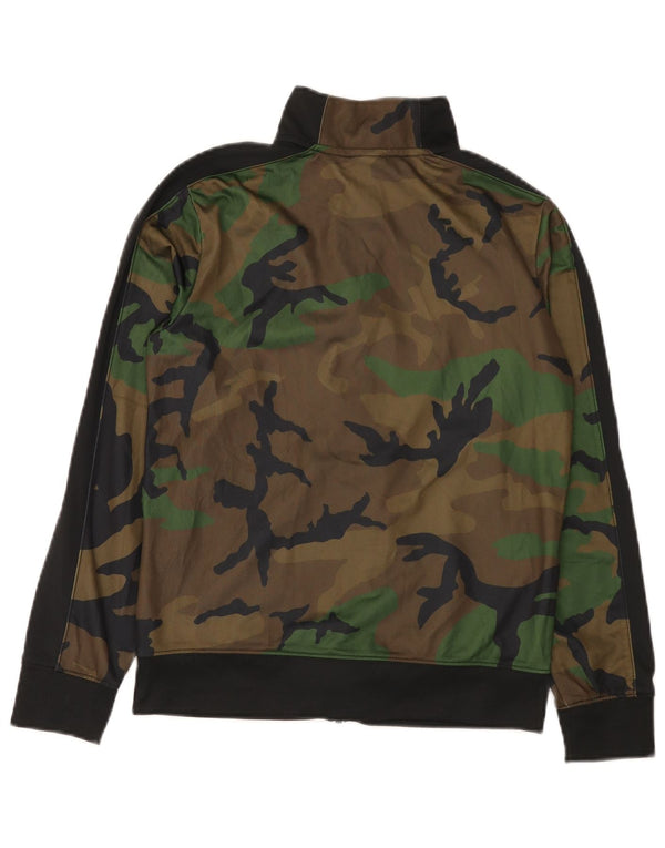 Jaqueta Jordan Boys Graphic Treino Top 12-13 Anos Grande Camuflagem Cáqui