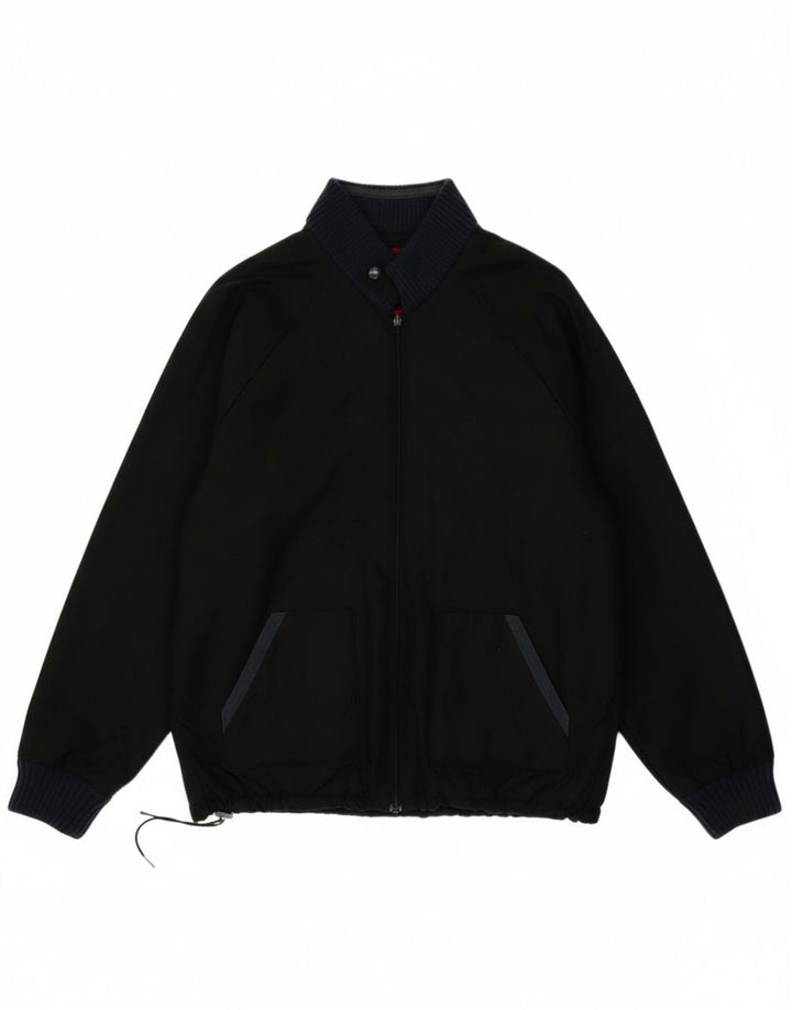 Jaqueta bomber masculina Levi's Nevada Graphic Liner UK 42 XL preta poliamida