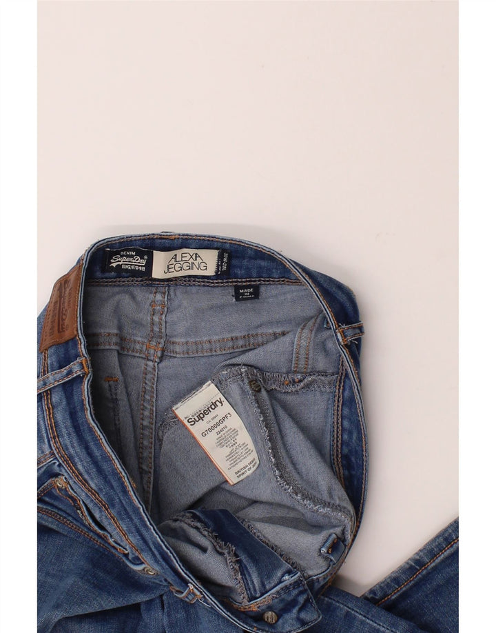 SUPERDRY Womens Jegging Jeans W30 L28 Blue Cotton Vintage Superdry and Second-Hand Superdry from Messina Hembry 