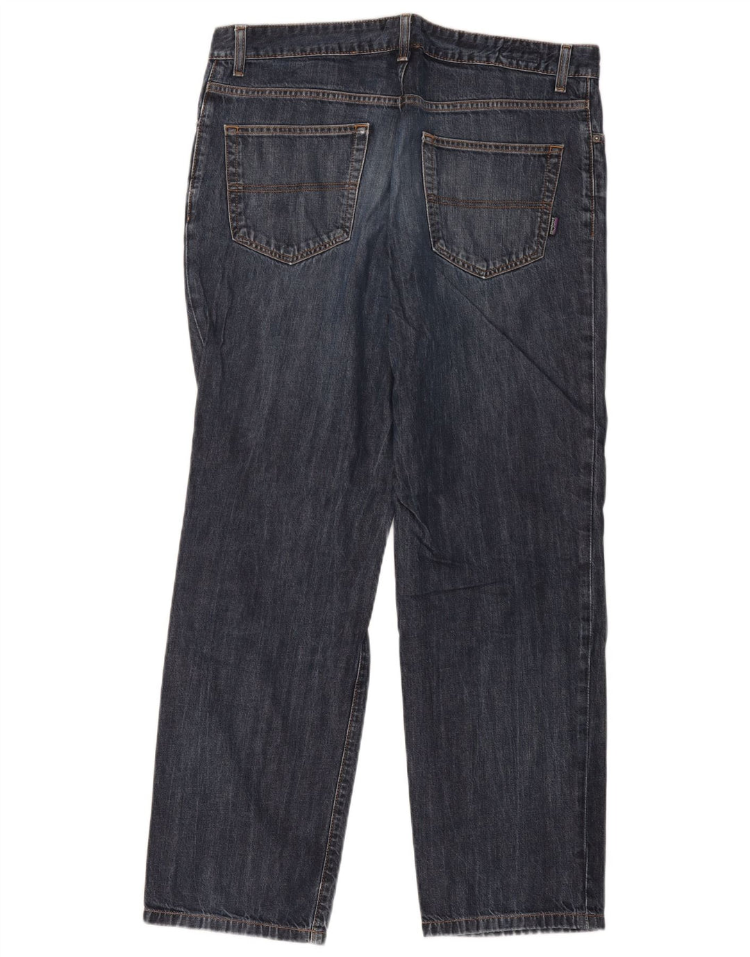 Calça jeans reta masculina Patagonia W38 L31 algodão azul