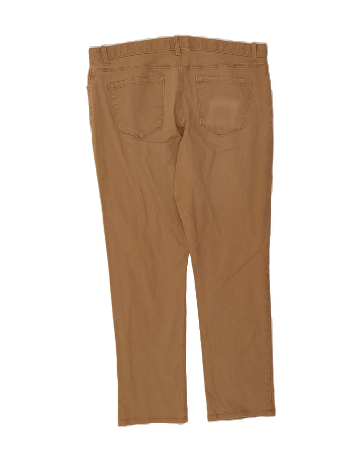 PENGUIN Mens Slim Chino Trousers W38 L32 Brown Cotton Vintage Penguin and Second-Hand Penguin from Messina Hembry 