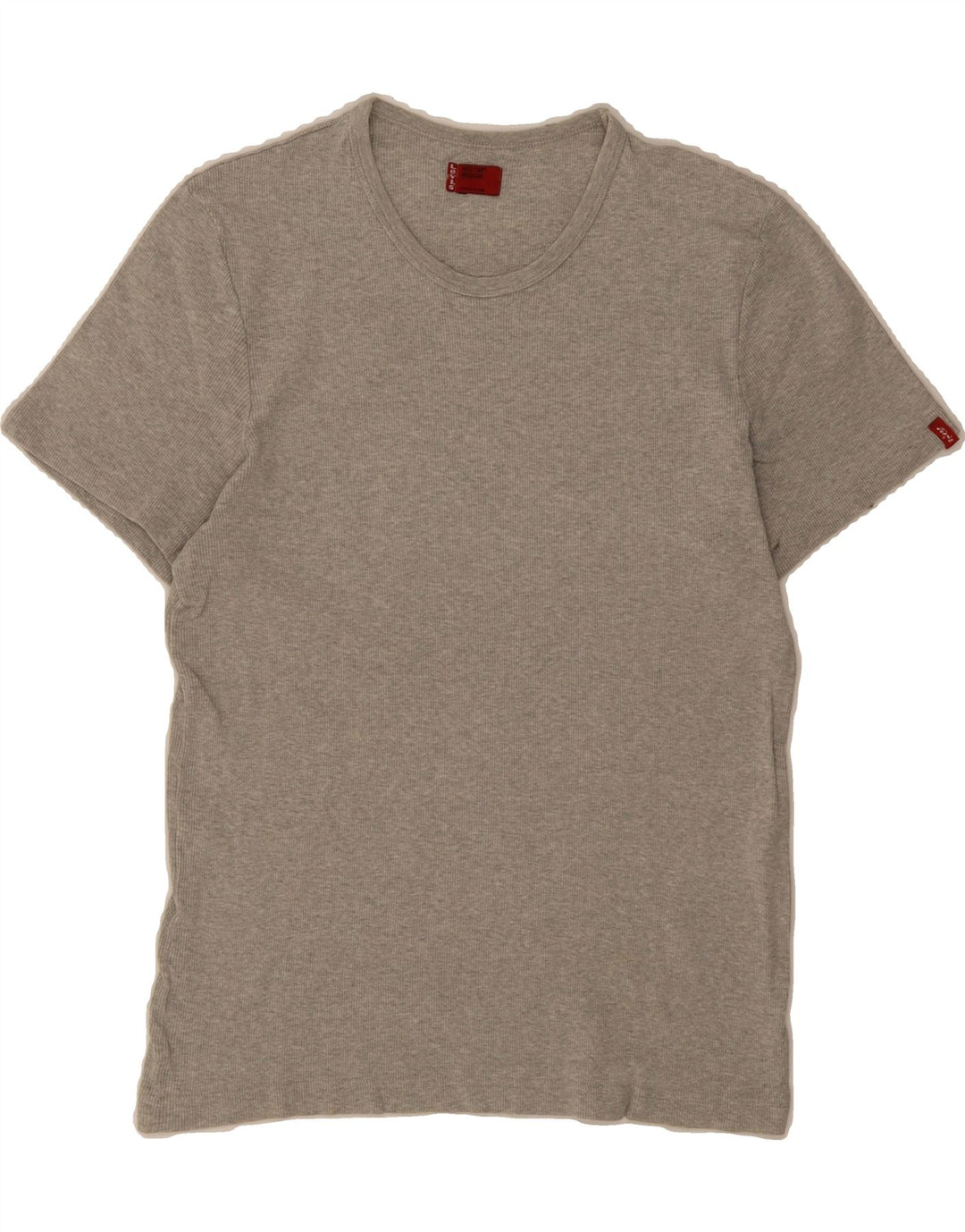 LEVI'S Womens T-Shirt Top UK 12 Medium Grey Cotton Vintage Levi's and Second-Hand Levi's from Messina Hembry 