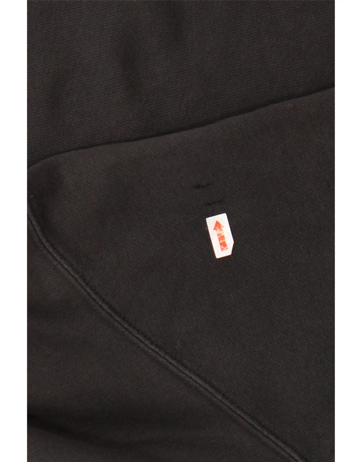 NIKE Masculino Crusaders Graphic Hoodie Jumper 3XL Algodão Preto