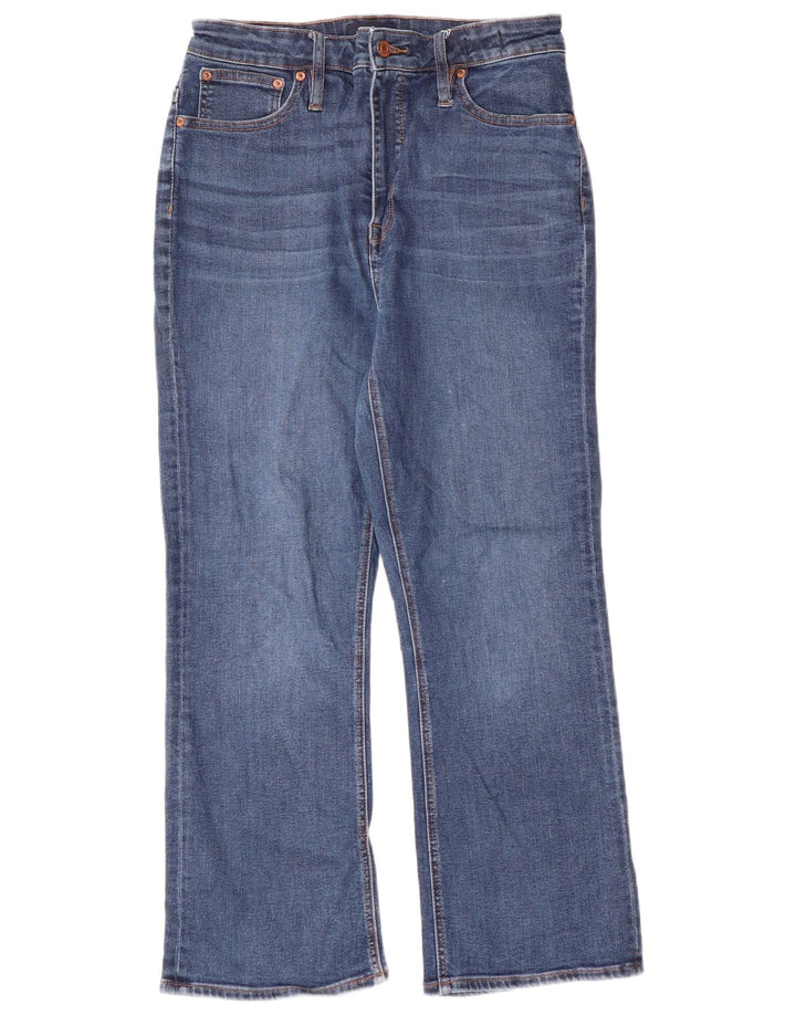 J. CREW Jeans feminino bootcut W30 L26 algodão azul