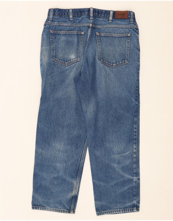 L.L.BEAN Mens Straight Jeans W34 L28 Blue Cotton Vintage L.L.Bean and Second-Hand L.L.Bean from Messina Hembry 