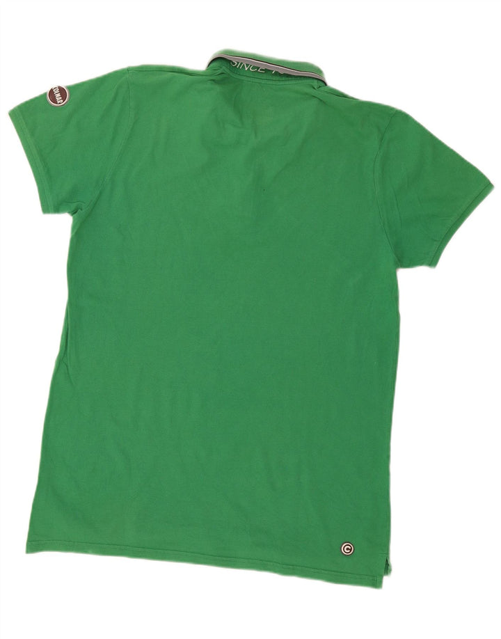 Camisa pólo gráfica masculina COLMAR 2XL verde