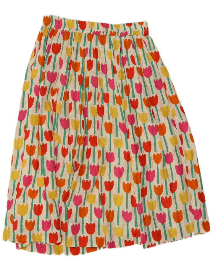 Compania Fantastica saia larga feminina pequena W29 multicolorida floral