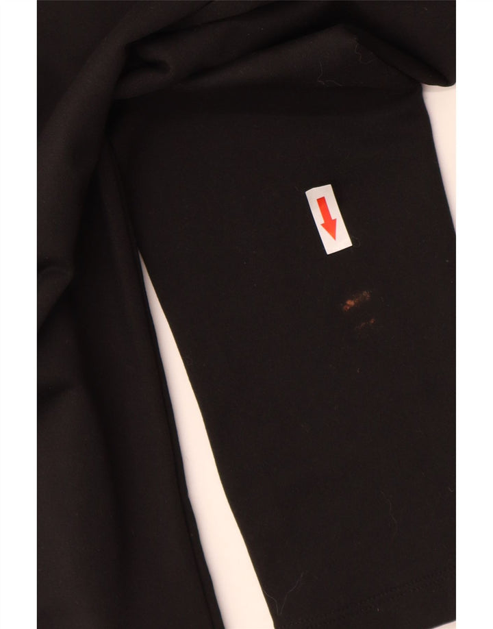 Leggings Adidas Femininas UK 8 Pequenas Pretas