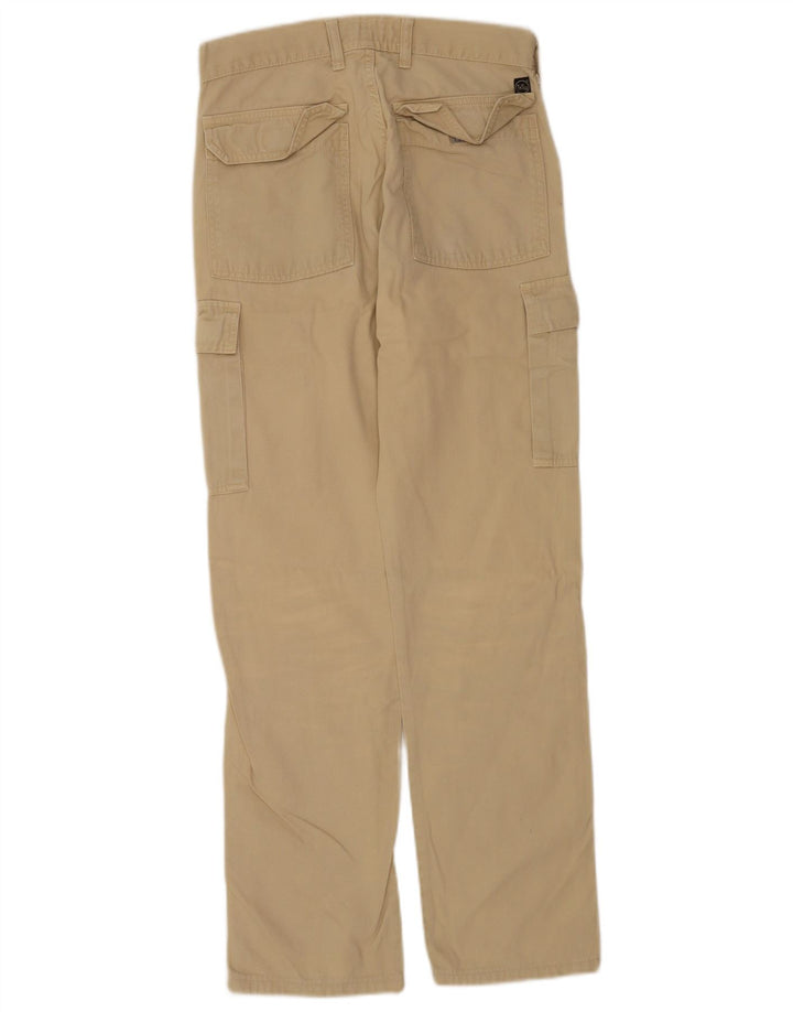 Calça cargo reta masculina Take Two W28 L30 bege