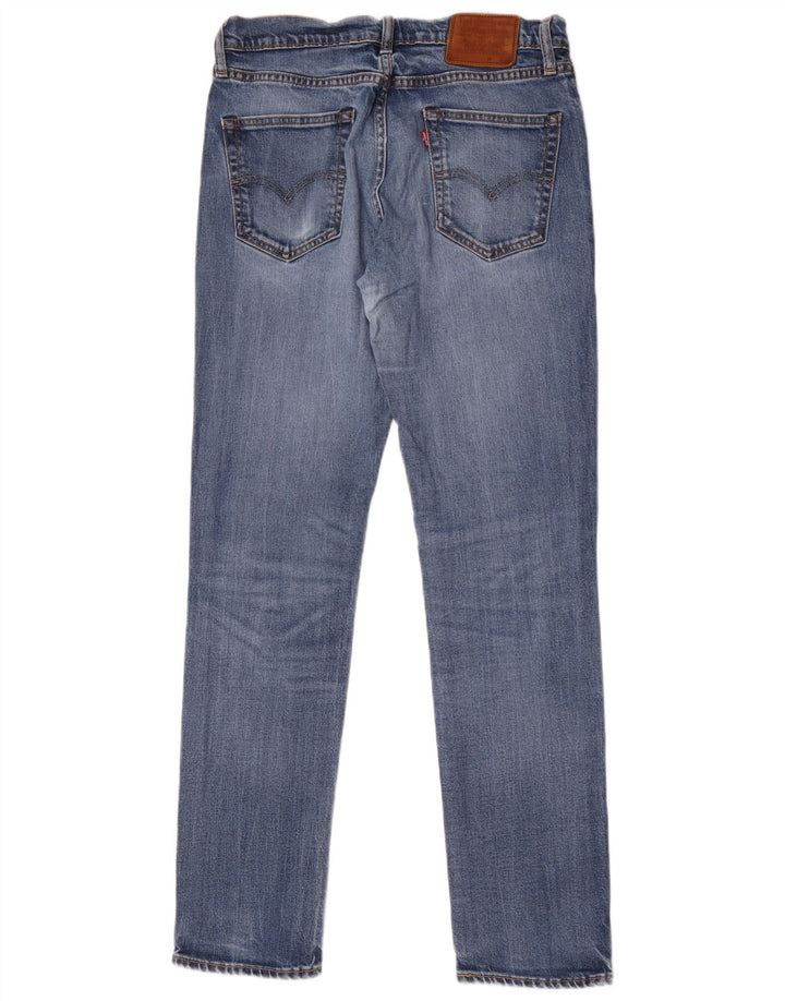 Levi's Masculino 511 Slim Jeans W33 L34 Azul Algodão
