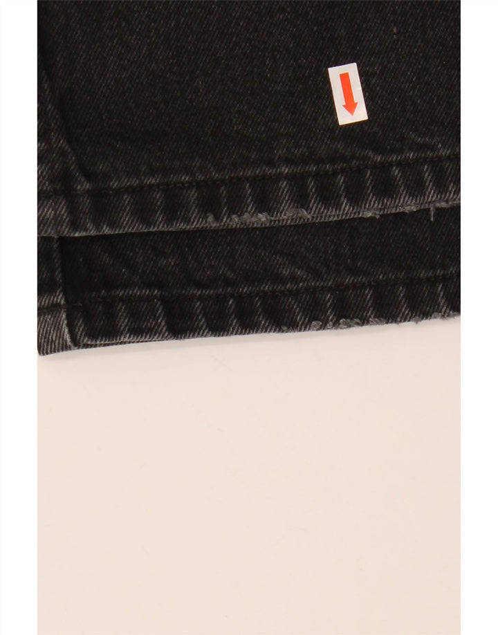 Calça jeans reta masculina WRANGLER Comfort Fit W31 L32 algodão preto