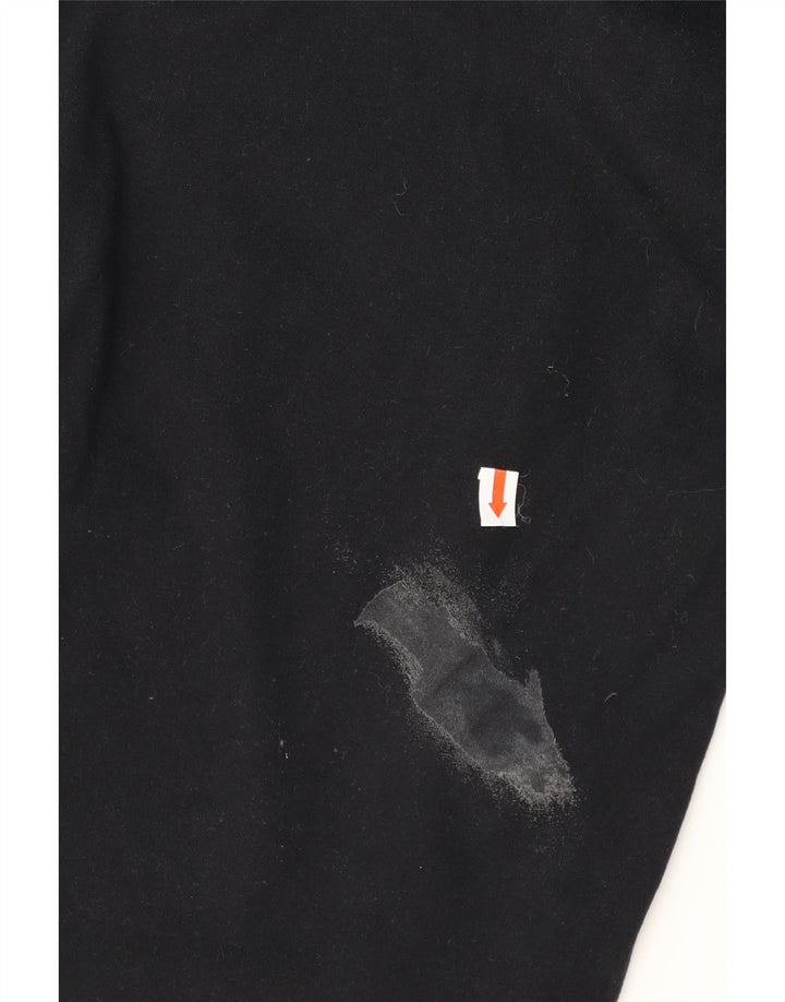 Camiseta Nike masculina gráfica Top médio algodão preto