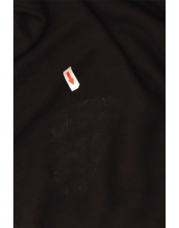 Zara Vestido Maxi Oversized Feminino Reino Unido 10 Pequeno Poliéster Preto