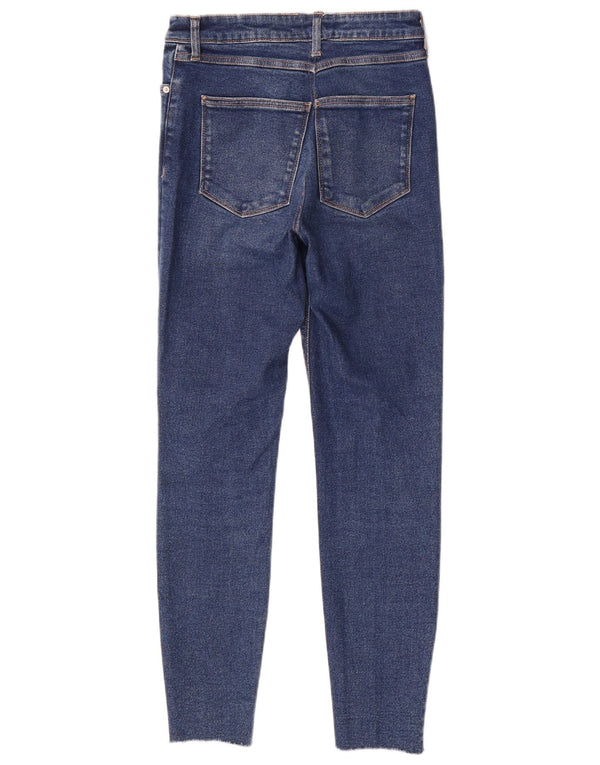 Zara Jeans Skinny Feminino EU 40 Médio W30 L28 Azul