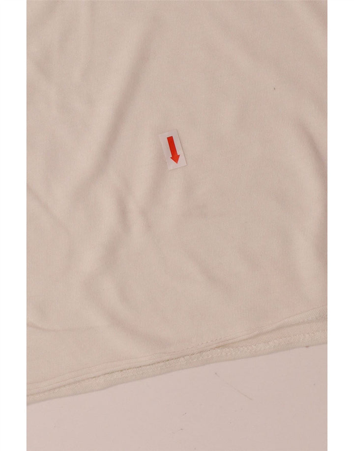 Camiseta feminina CALVIN KLEIN JEANS com estampa gráfica UK 18 XL algodão branco