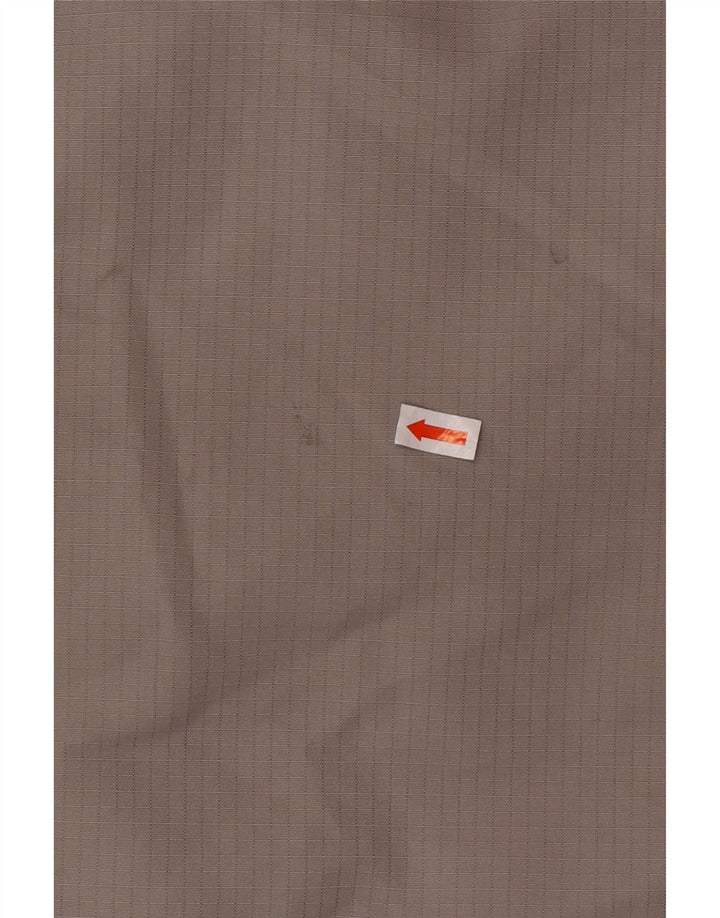 Jaqueta masculina acolchoada com capuz HOLLISTER UK 40 poliéster cinza grande