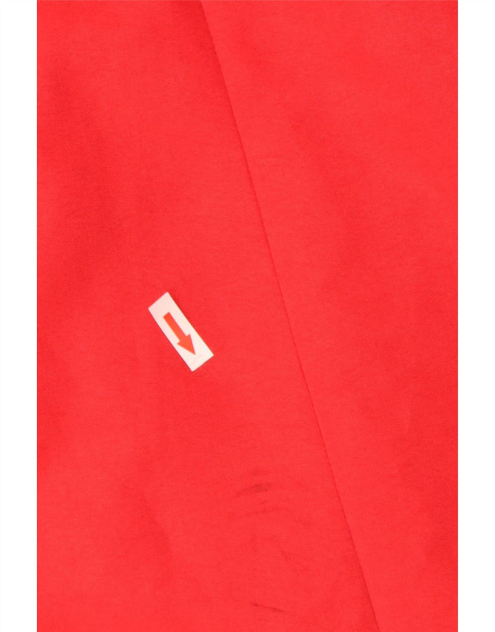 Casaco impermeável feminino Laura Ashley Reino Unido 12 modal vermelho médio