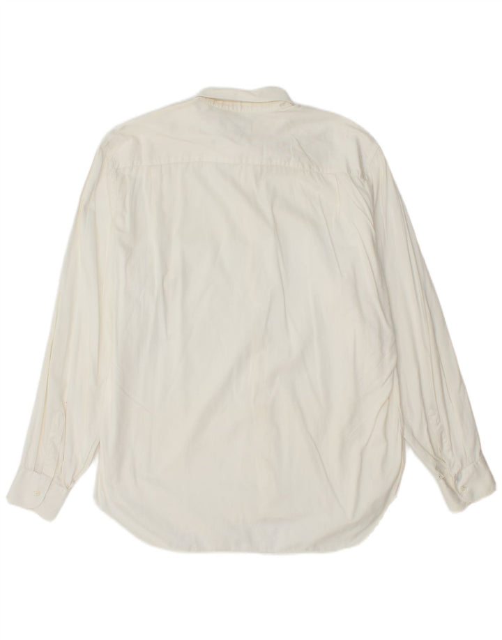 Camisa masculina GIORGIO ARMANI tamanho 16 41 grande off white