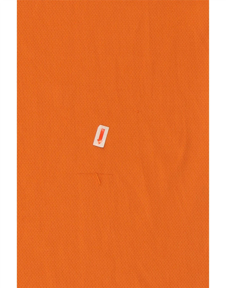 Camiseta feminina FILA UK 16 grande poliéster laranja