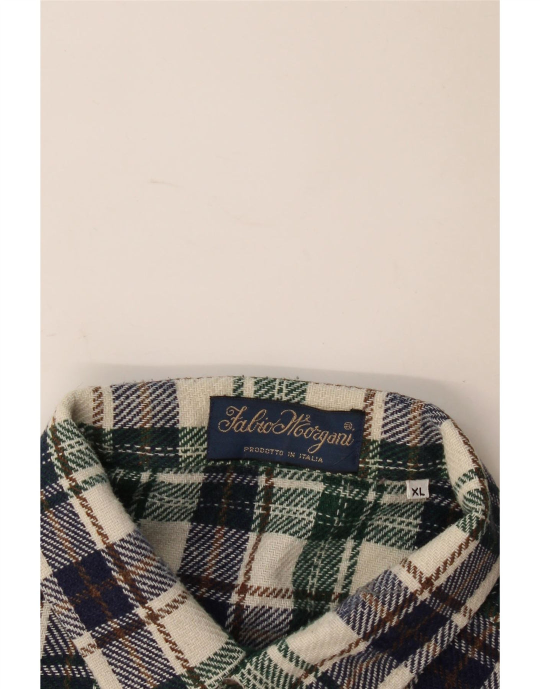 Camisa masculina vintage de flanela XL xadrez multicolorida