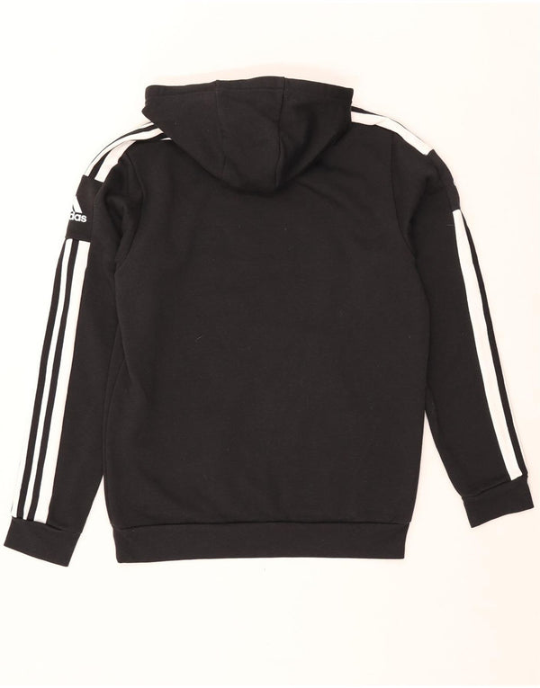 Adidas Mens Hoodie Jumper Médio Algodão Preto