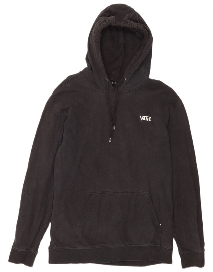 Vans Mens Hoodie Jumper Médio Algodão Preto